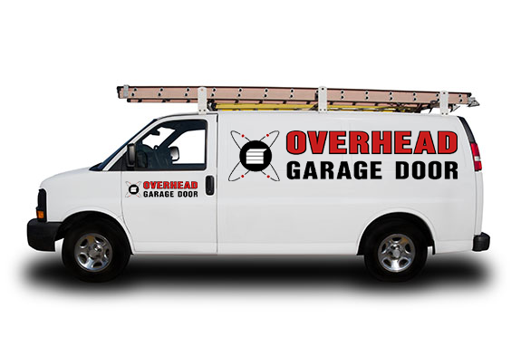overhead garage door truck